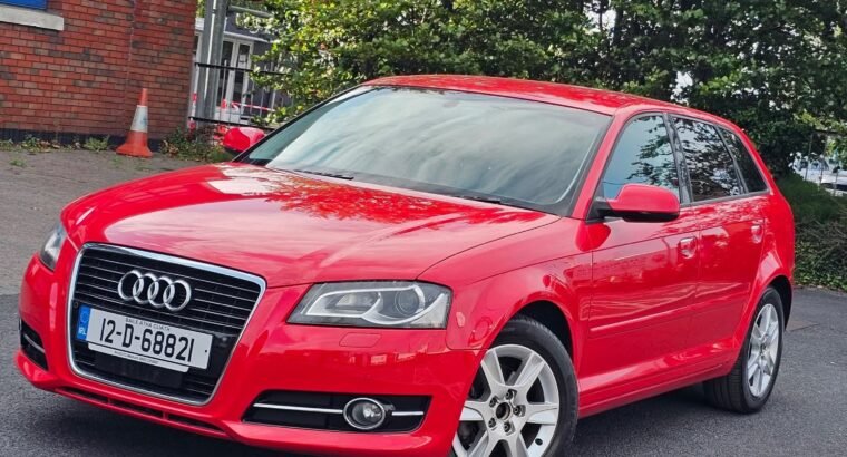 Audi A3 2012 – 1.4 Petrol Automatic – 92,3...