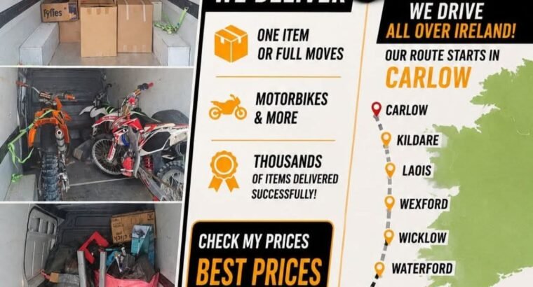 Large Van with Tail Lift – Local & Nationwide Delivery