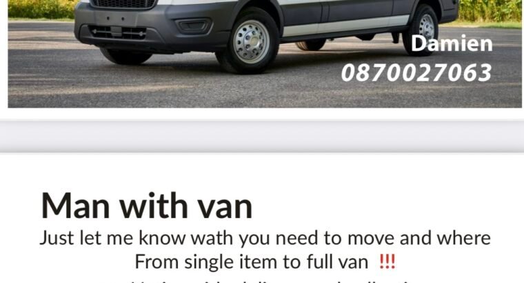 Man with Van Dublin, Kildare & Laois