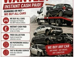 Scrap Cars Wanted Dublin – Cash Paid & Collection Available