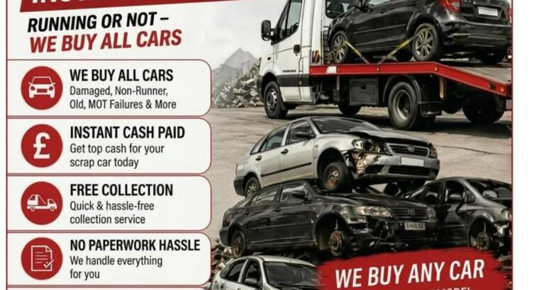 Scrap Cars Wanted Dublin – Cash Paid & Collection Available