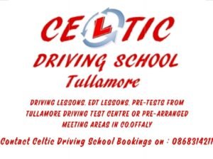 Driving Lessons Tullamore – Celtic Driving School